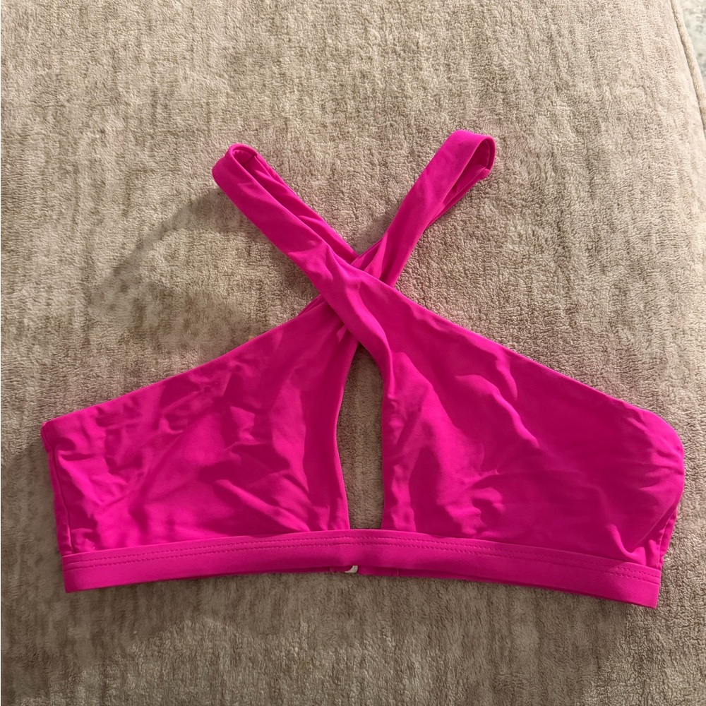 Pink bathing suit top!